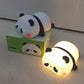 Cute Panda Night Light | Soft Silicon Lamp For Room Decoration