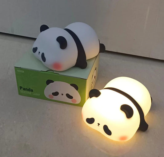 Cute Panda Night Light | Soft Silicon Lamp For Room Decoration